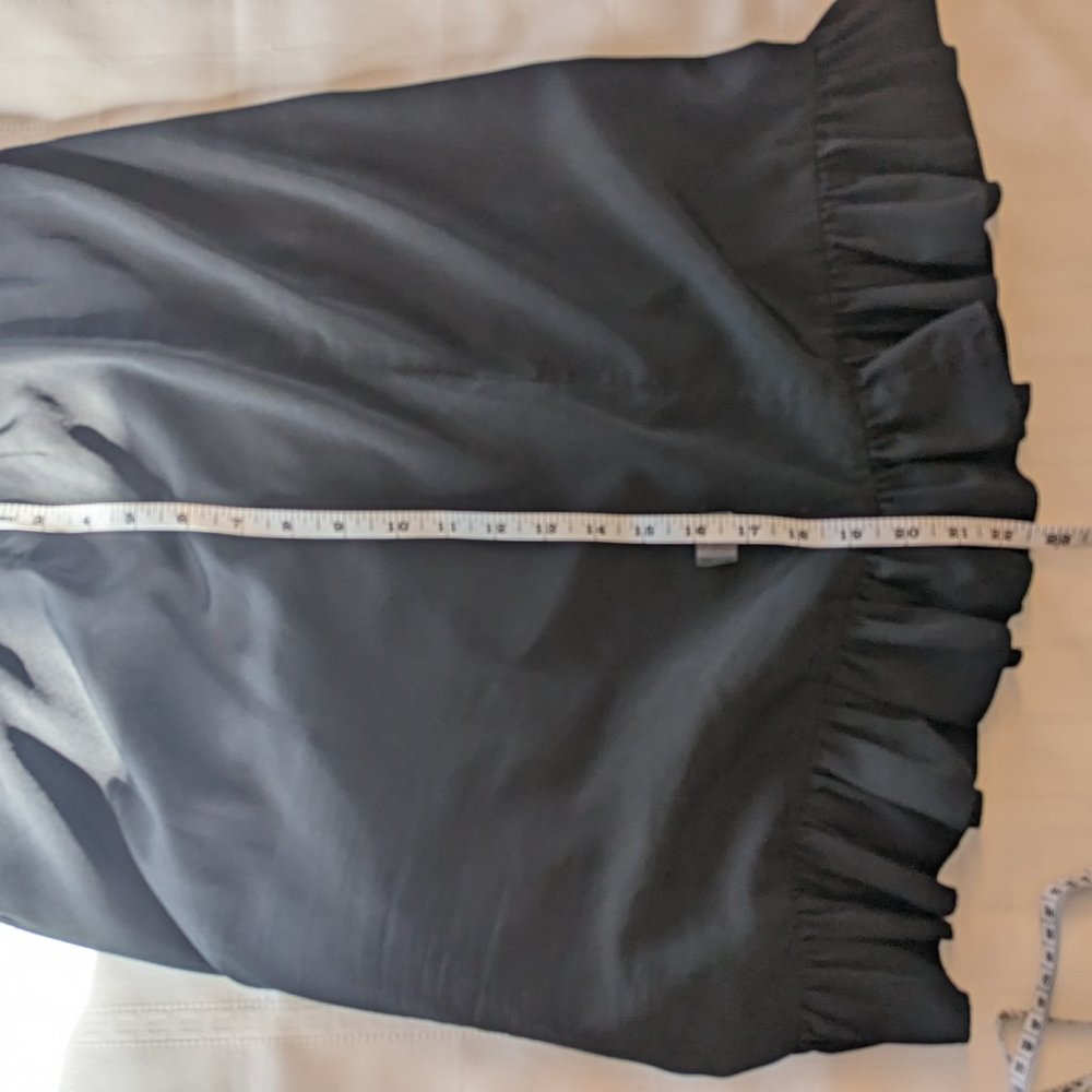 Black Skirt - Ruffle Bottom - Picture 2 of 4